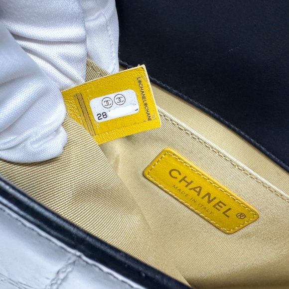 Chanel Embossed Graffiti Medium Boy Bag - Picture 8 of 9